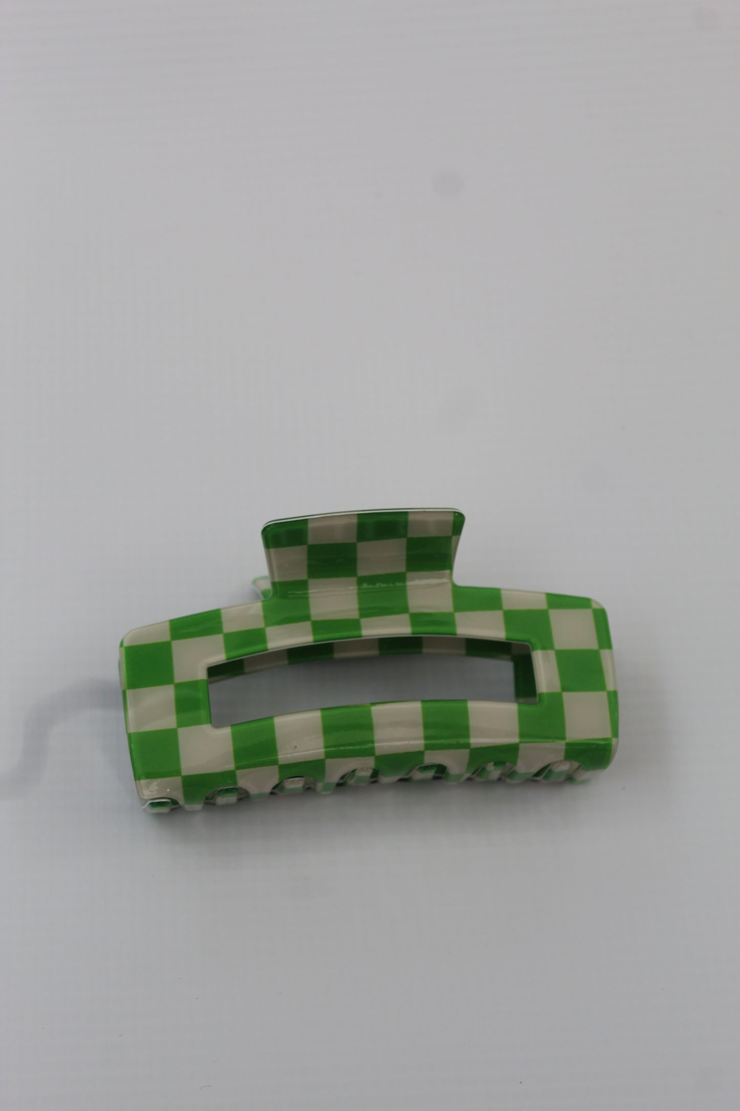 RETRO GREEN SEASIDE HAIR CLAW CLIP