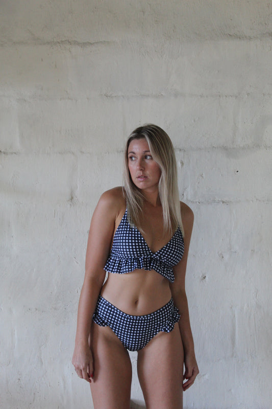 COCO LOCO PLAID BIKINI SET