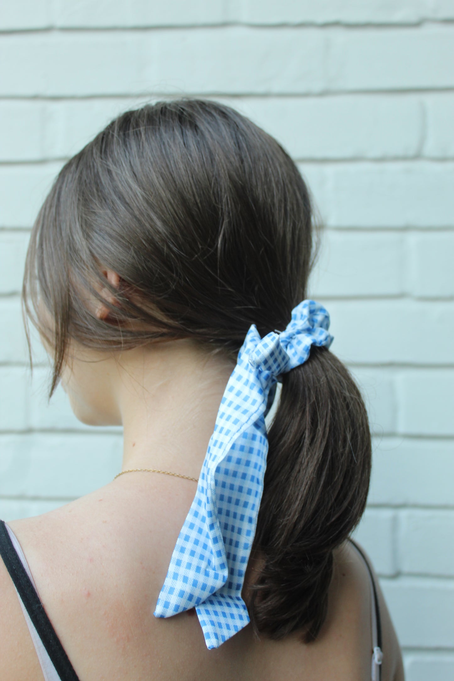 BLUE LADY SCRUNCHIE BOW'S